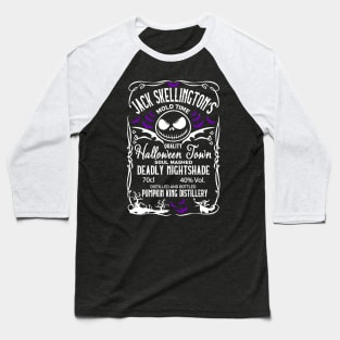 Jack Skellington Distillery Baseball T-Shirt